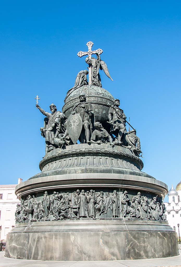 Памятник «Тысячелетие России». Великий Новгород. 2009