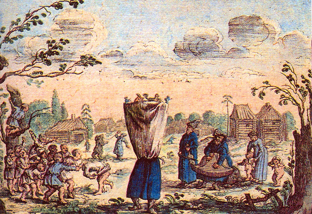 А. Олеарий. «Кукольник», 1643