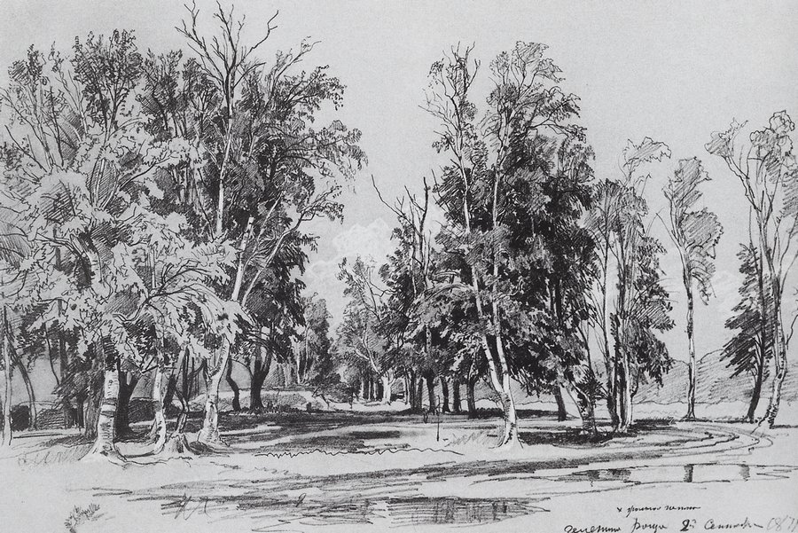 Зеленина роща. 1871
