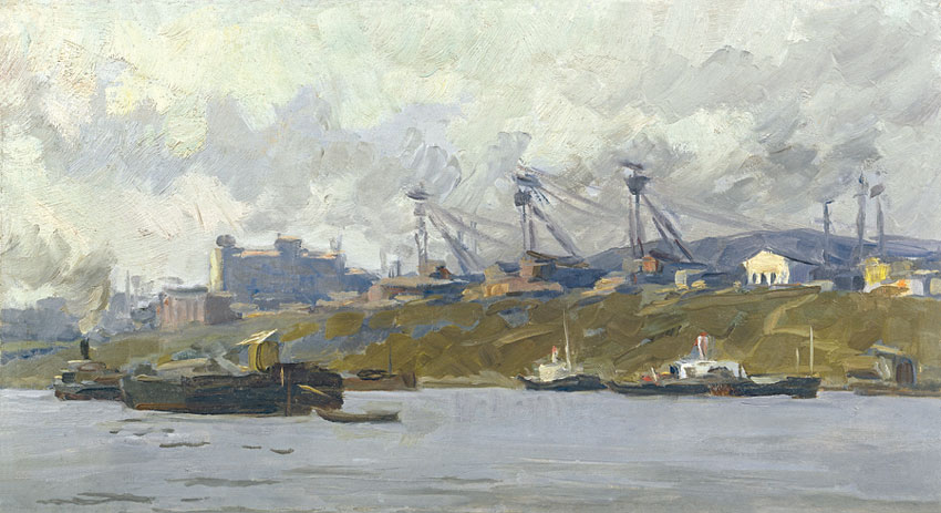 На Каме. 1953