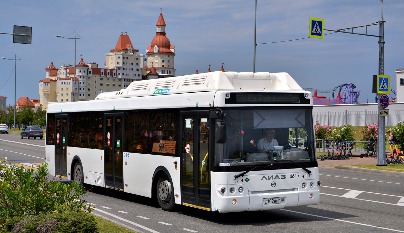 ЛиАЗ-5292.67 (CNG) ООО «Транс-Балт» в Сочи
