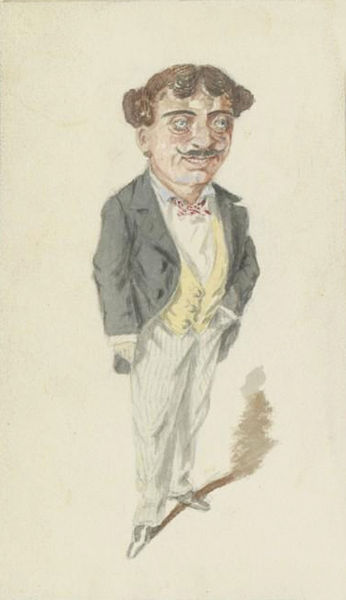 Актер Альфре Дьедонне в пьесе Э.Лабиша «Дамские субботы» (Les Samedis de Madame), 1874