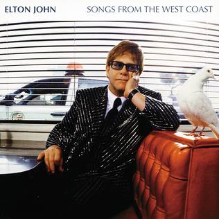 Обложка альбома «Songs from the West Coast» (Элтона Джона, )