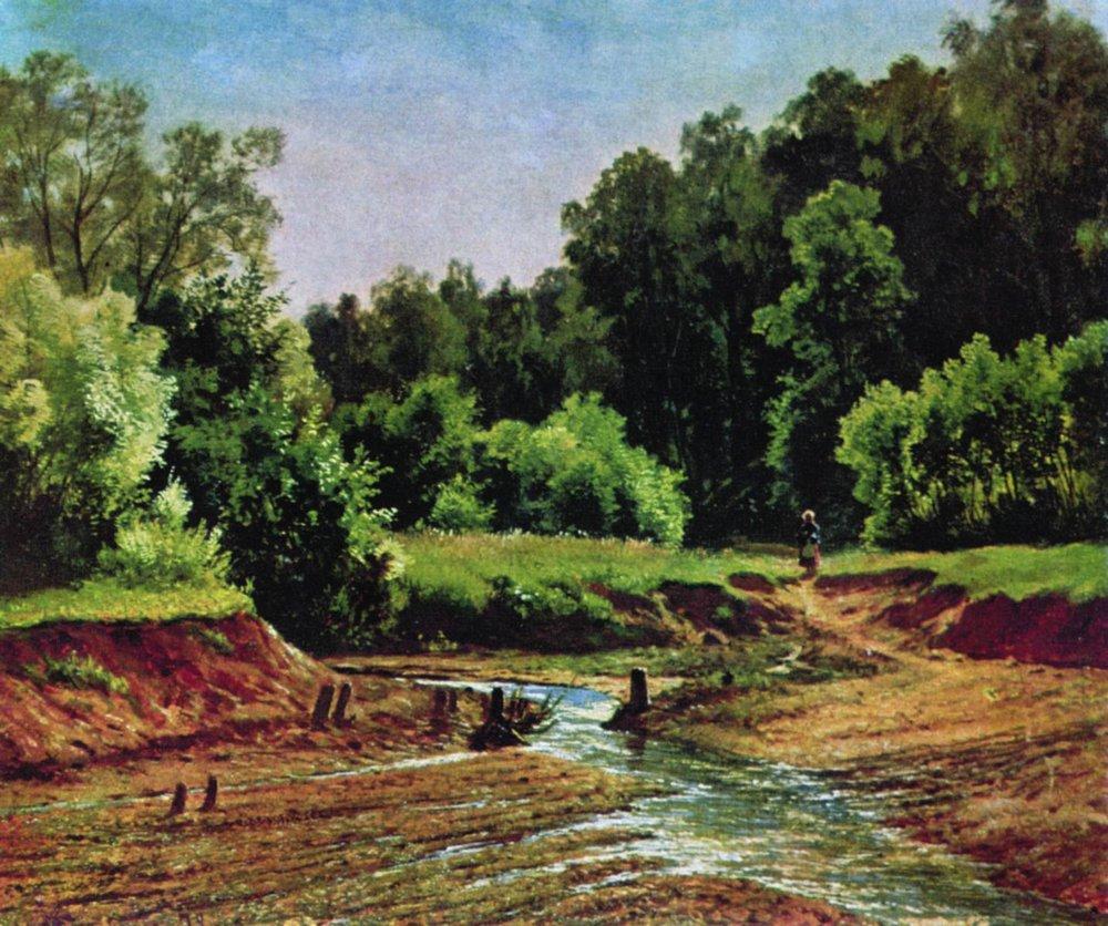 Лесной пейзаж. 1872