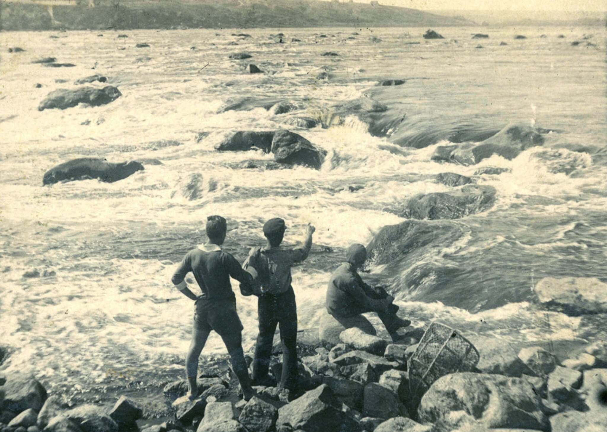 Днепровские пороги,1920 год