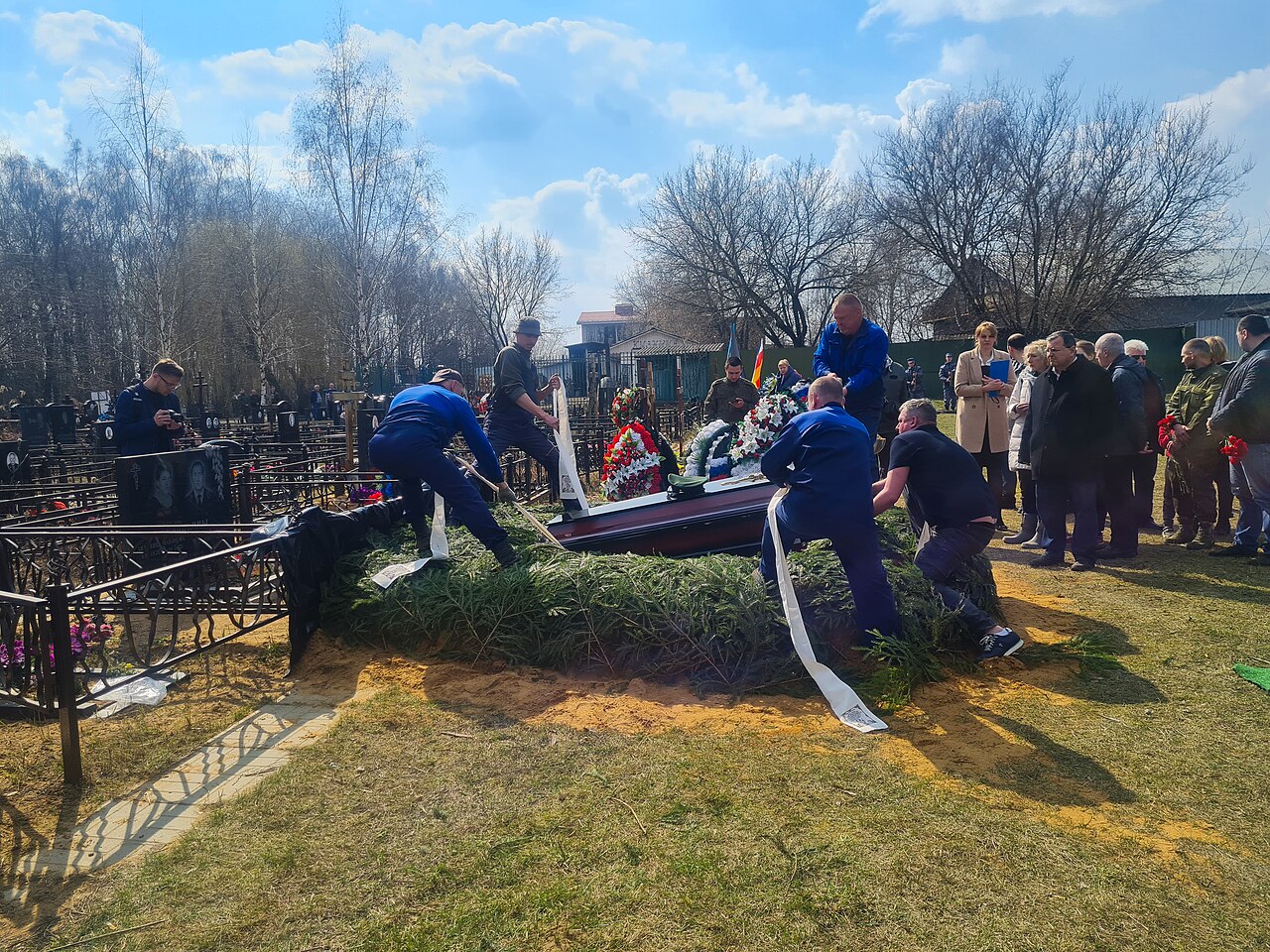 Похороны Вадима Соколова