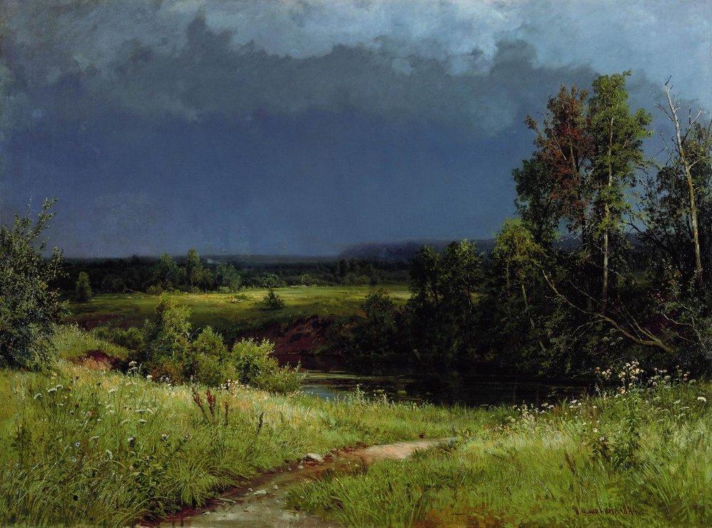 Перед грозой. 1884