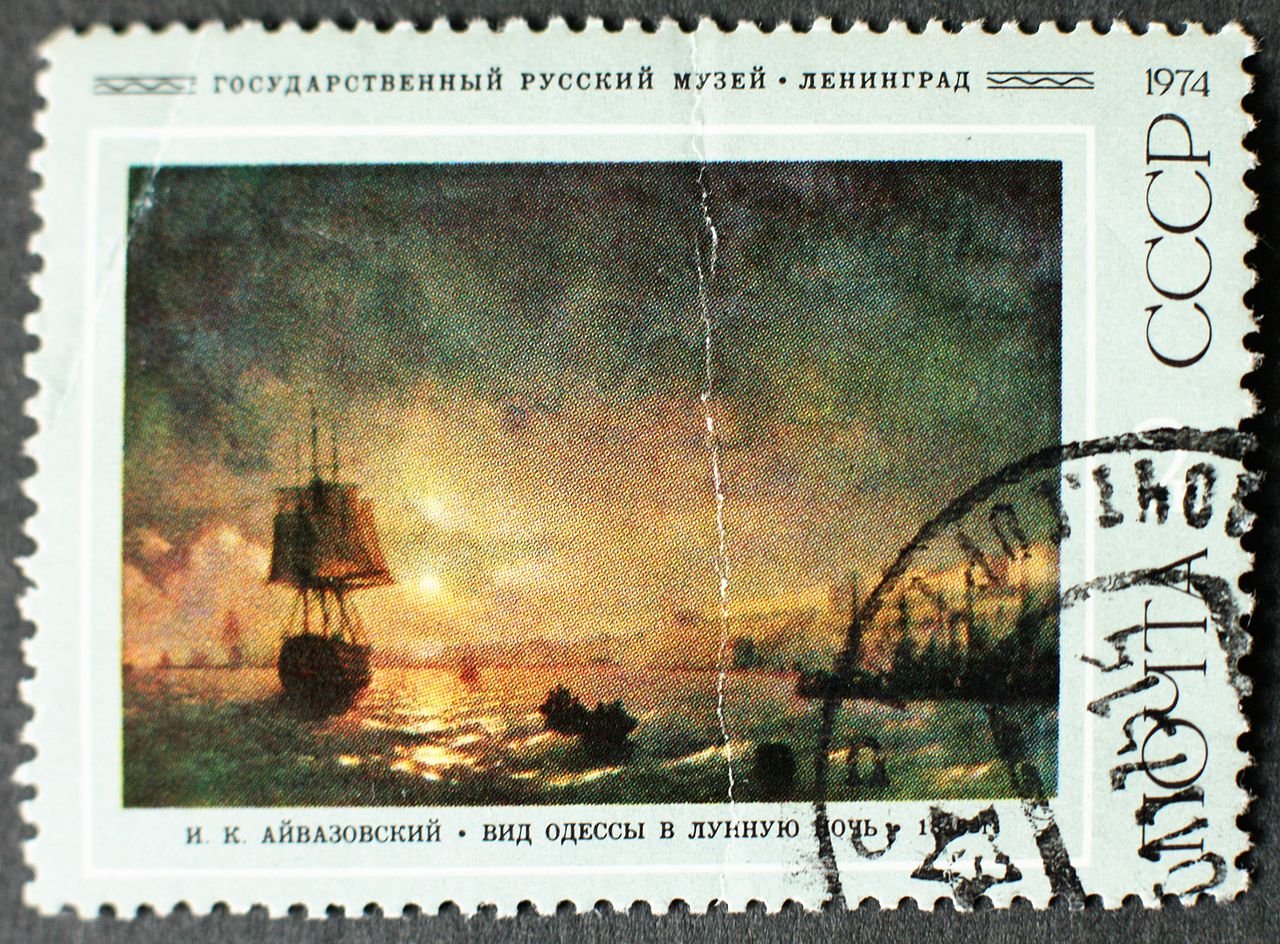 1974 год: картина «Вид Одессы в лунную ночь»