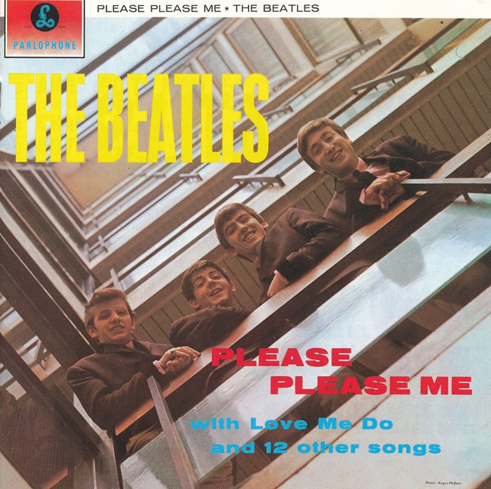 Обложка альбома «Please Please Me» (The Beatles, 1963)