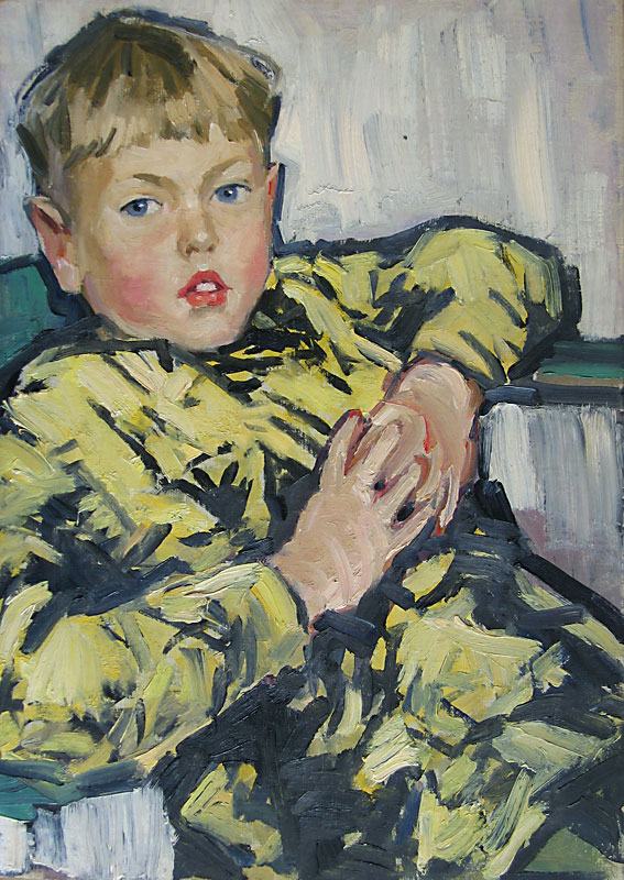 Русов Л. Портрет сына. 1965