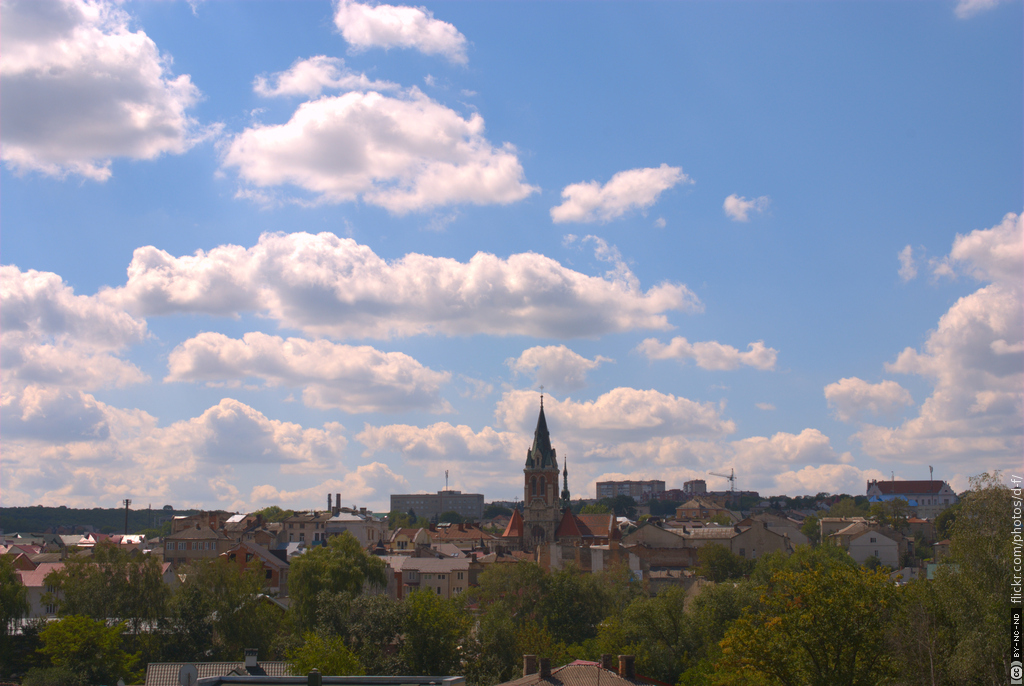 Панорама города