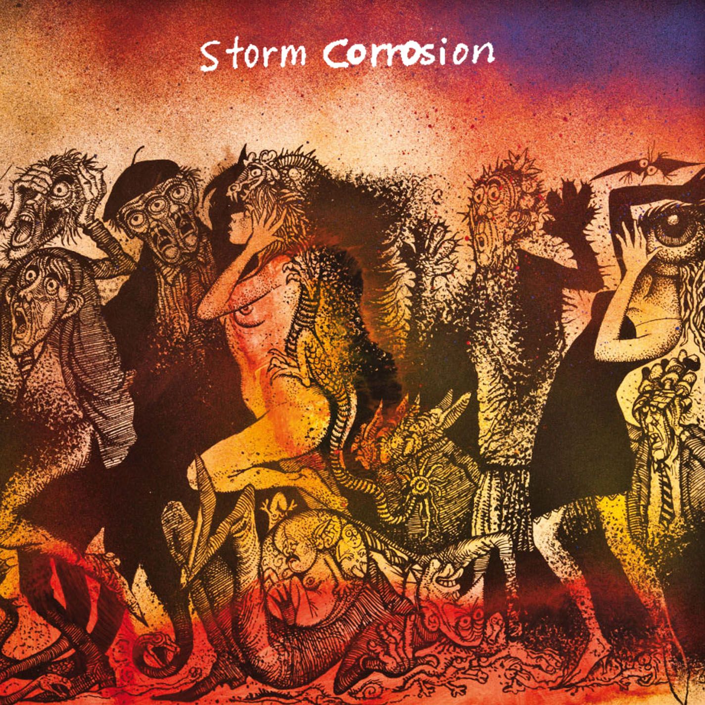Обложка альбома «Storm Corrosion» (Стивена Уилсона и Микаэля Окерфельдта, 2012)
