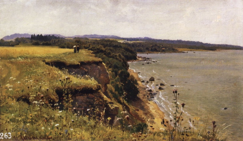 У берегов Финского залива (Удриас близ Нарвы). 1889