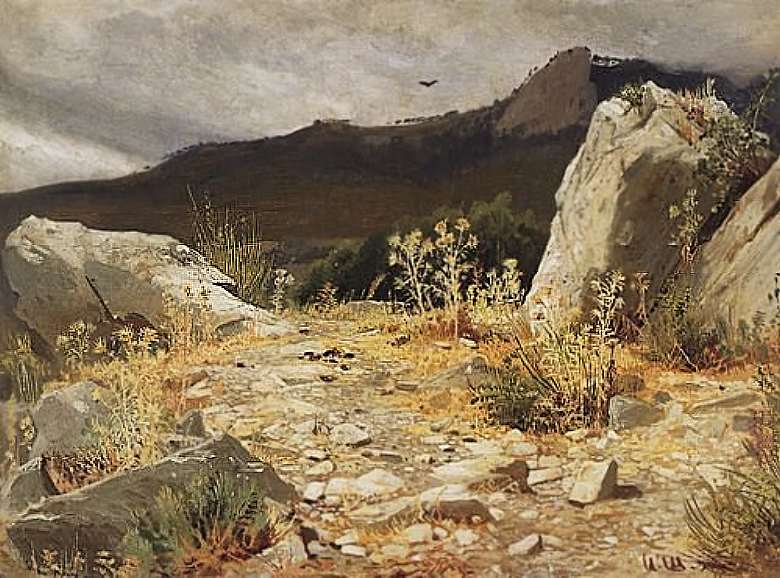 Горная дорожка. Крым. 1879