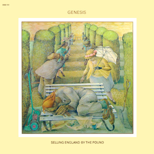 Обложка альбома «Selling England by the Pound» (Genesis, 1973)