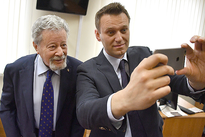 Генрих Падва с иноагентом Алексеем Навальным