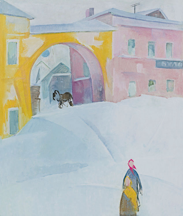 С. Осипов. Дом с аркой. 1972