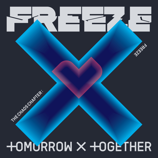 Обложка альбома «The Chaos Chapter: Freeze» (TXT, 2021)