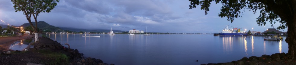 Samoa - Apia Harbour at dawn.jpg