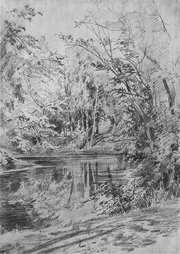 Пруд. 1870-е