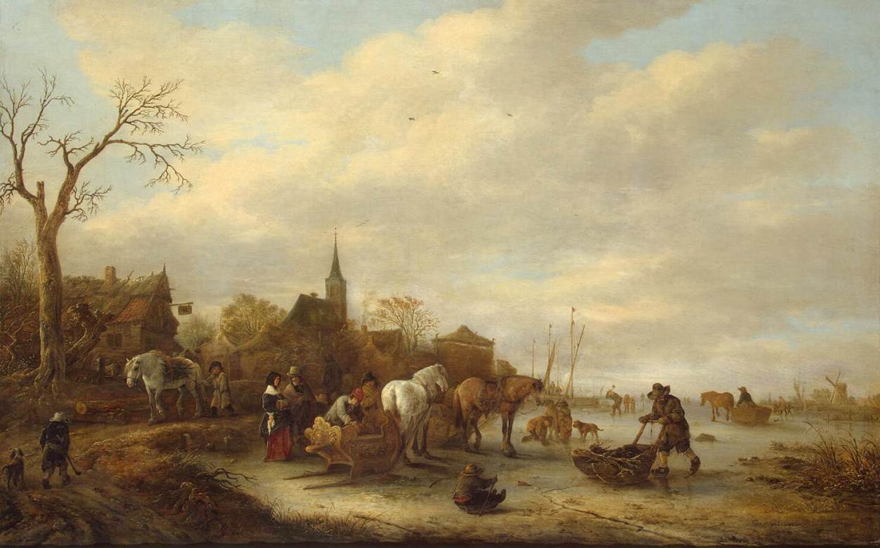 Файл:Isaac van Ostade - Winter Landscape - WGA16766.jpg