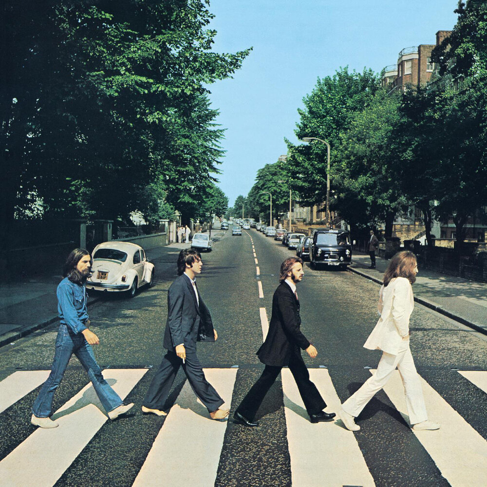 Обложка альбома «Abbey Road» (The Beatles, 1969)