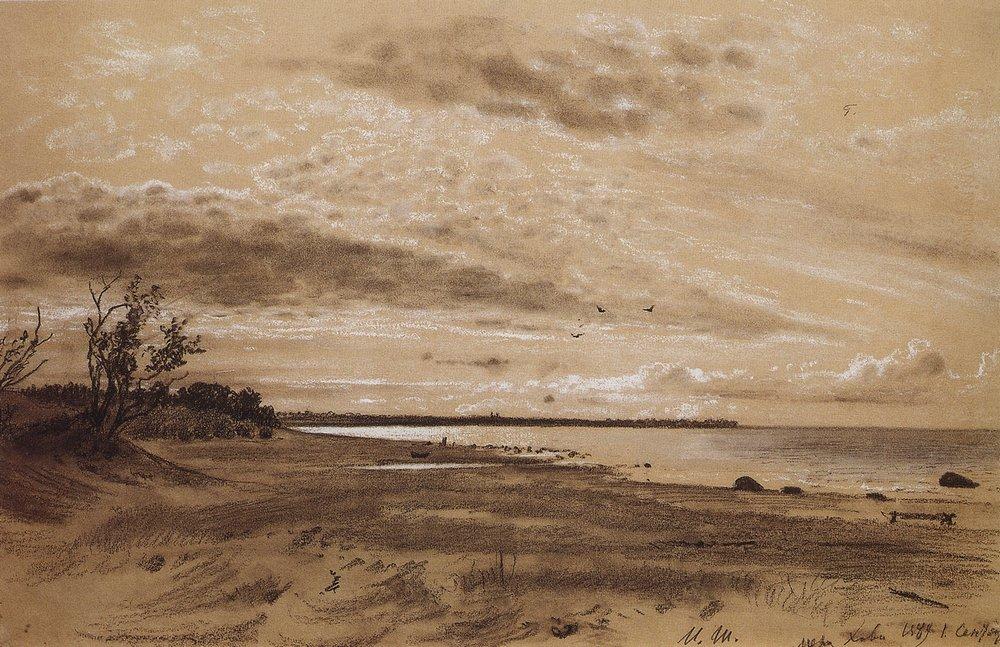Берег моря. Мери-Хови. 1889