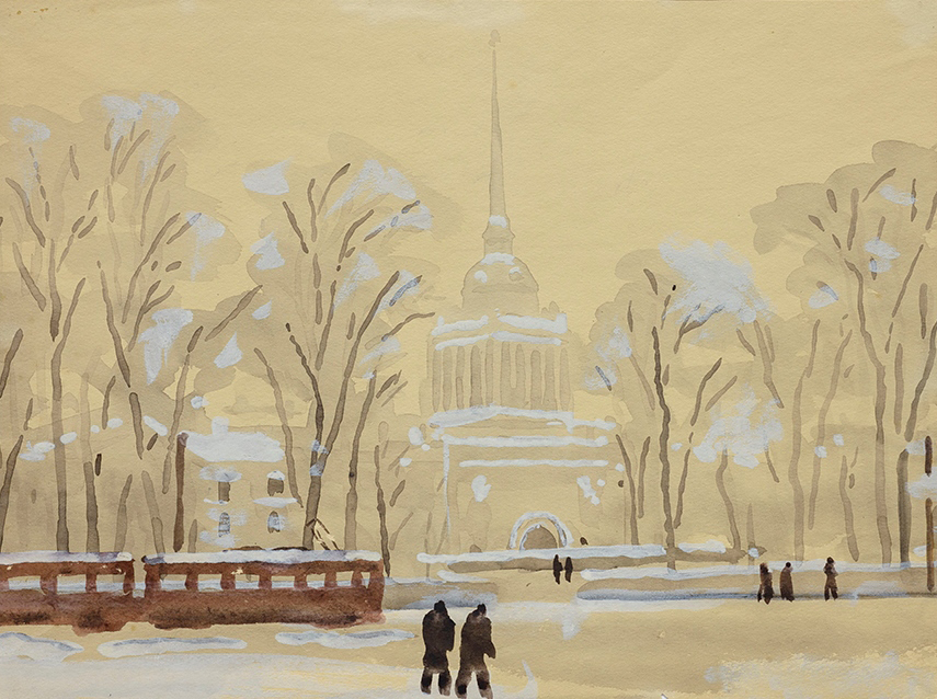 Лапшин Н. Адмиралтейство. 1940