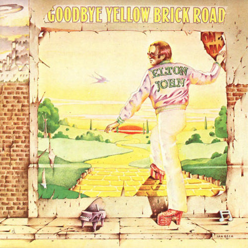 Обложка альбома «Goodbye Yellow Brick Road» (Элтона Джона, 1973)
