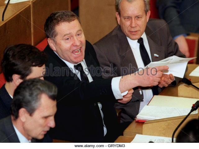 Виктор Ульянович Корниенко, Владимир Вольфович Жириновский и Николай Павлович Астафьев