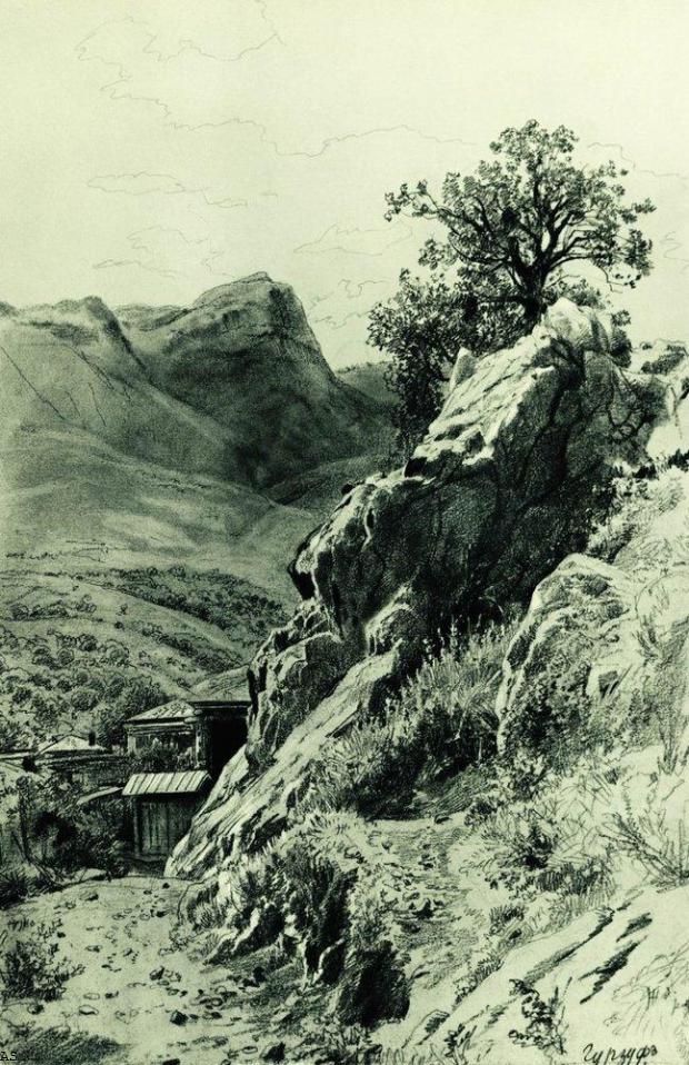 В горах Гурзуфа. 1879