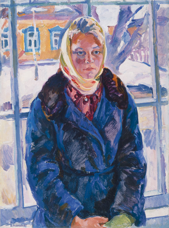 Антипова Е. Девушка из Переславля. 1964