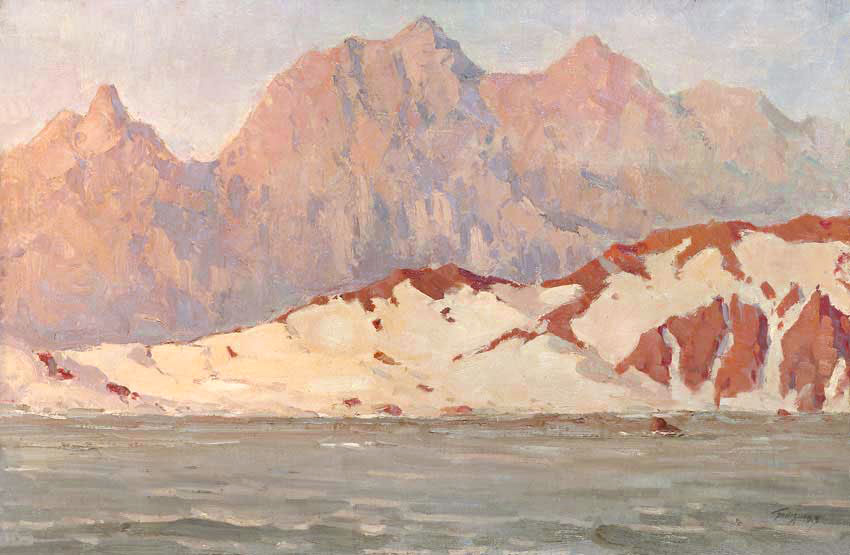 В. Баженов. Аравийский берег. 1962