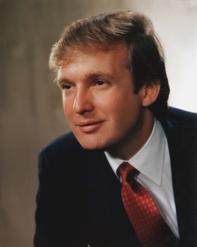 Внешний вид Трампа в молодости