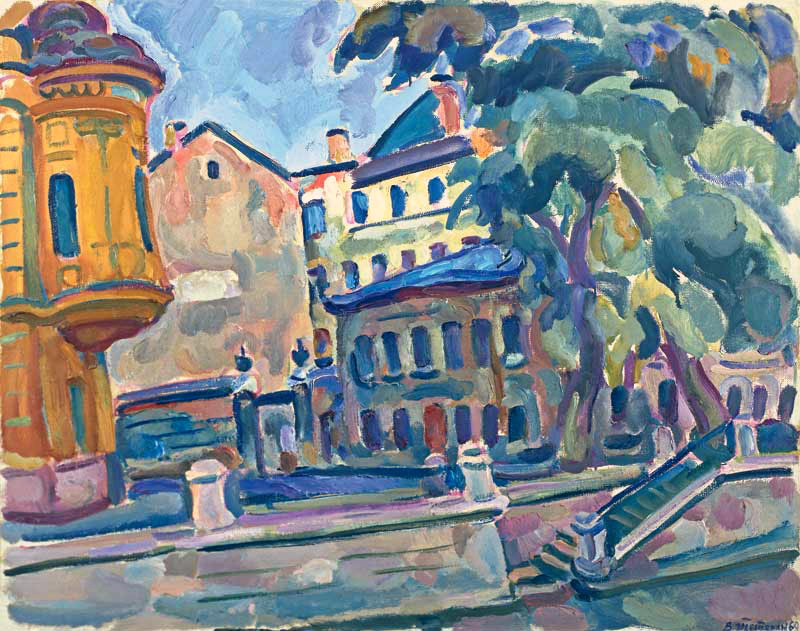 Тетерин В. Средняя Подъяческая улица. 1969