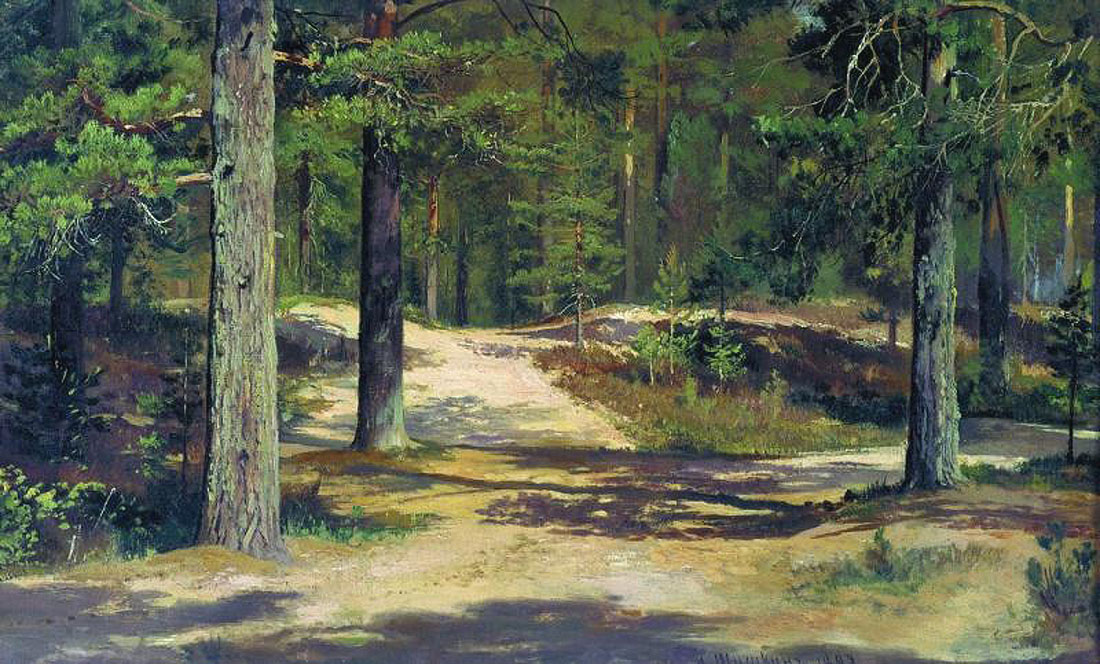 Сосновый лес. 1889
