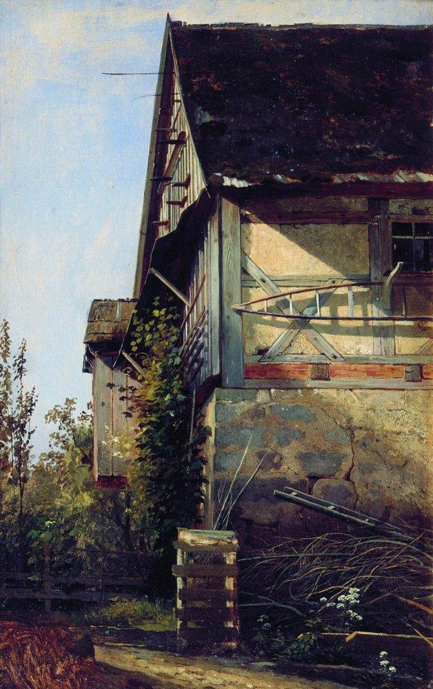 Домик в Дюссельдорфе. 1865 (в нек.источн. 1856; вероятно, ошибочно)