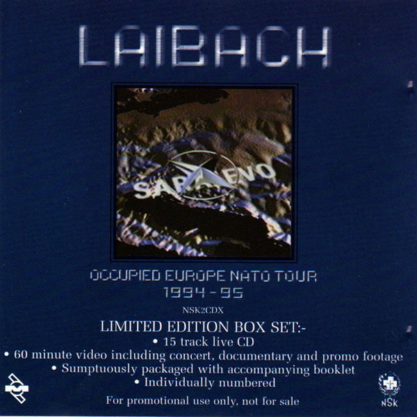 Обложка альбома «Occupied Europe NATO Tour 1994-1995» (Laibach, 1996)