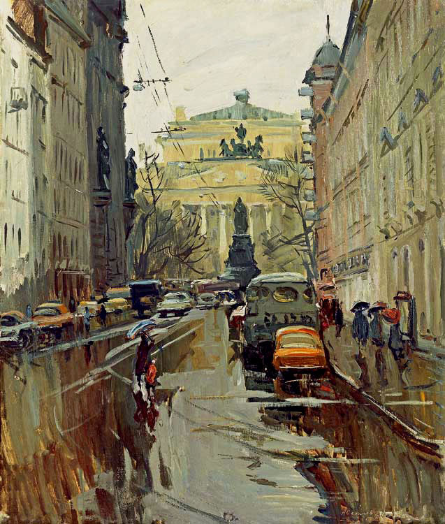 А. М. Семёнов, Малая Садовая улица. 1979