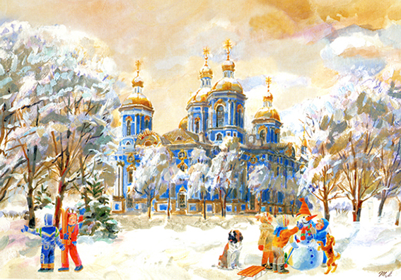 Т. В. Лукьянова, Никольский собор. 2000