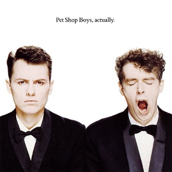 Обложка альбома «Actually» (Pet Shop Boys, 1987)