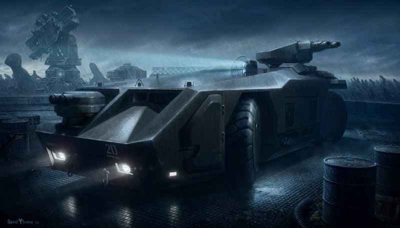 Бронемашина M577
