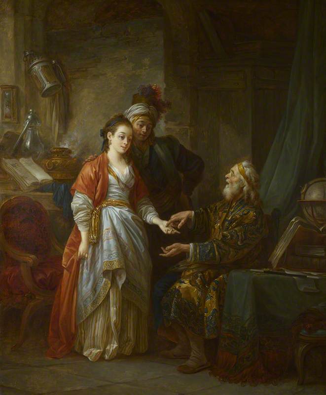 Файл:Jean-Baptiste Le Prince (1734-1781) - The Necromancer - NG5848 - National Gallery.jpg