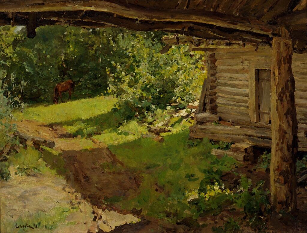 Файл:Летний пейзаж, Серов.jpg