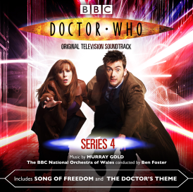 Обложка альбома «Doctor Who: Series 4 (Original Television Soundtrack)» (Мюррея Голда, Бена Фостера и Уэльского национального оркестра Би-Би-Си, 2008)