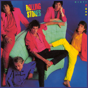 Обложка альбома «Dirty Work» (The Rolling Stones, 1986)