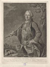 Б.-Х. Миних. По оригиналу Г. Бухгольца. 1765