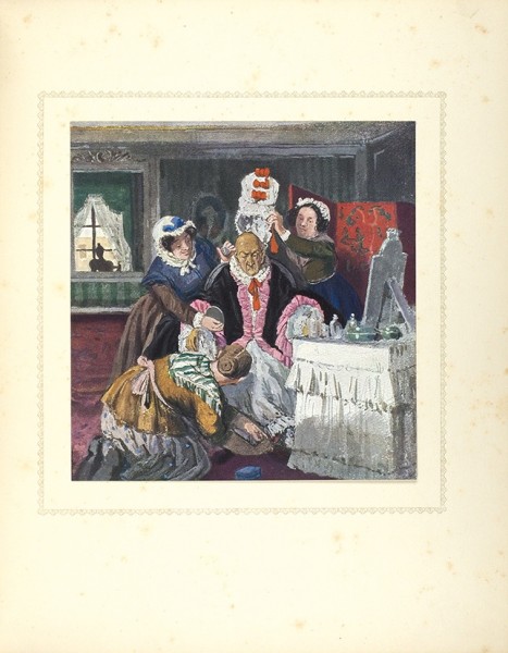 Иллюстрации А. Бенуа к повести "Пиковая дама". 1911.