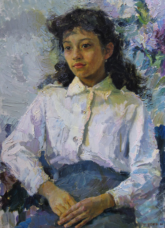 Горб Т. Школьница. 1986