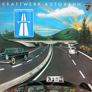 Обложка альбома «Autobahn» (Kraftwerk, 1974)